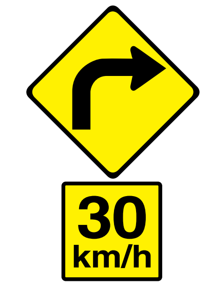 Right-curve-ahead-30-kmh-is-the-safe-speed-for-the-turn-34