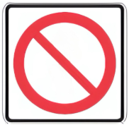 Prohibited-action