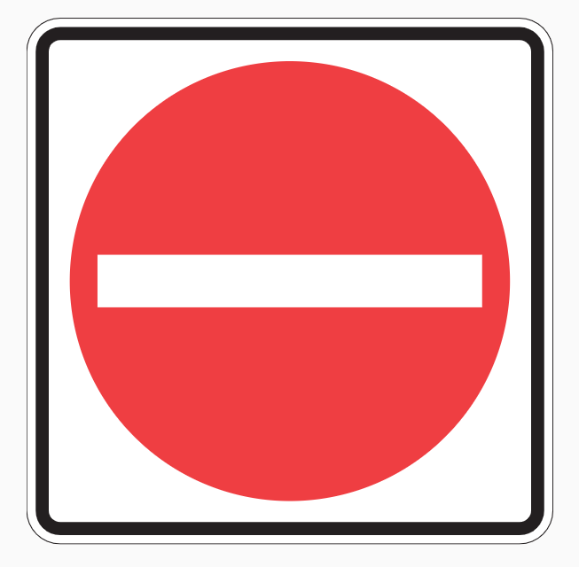 Do-not-enter